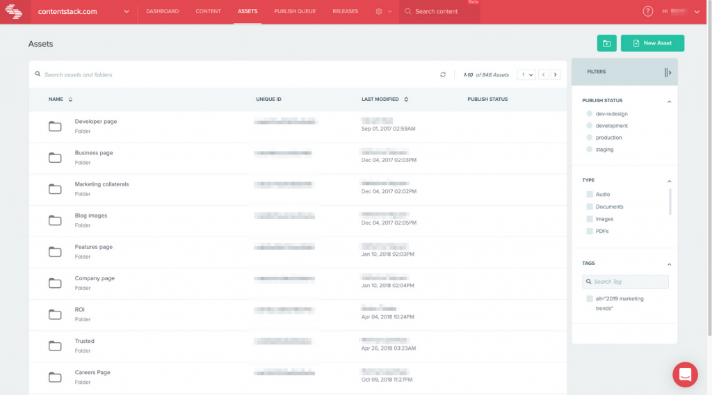 Contentstack screenshot - 10 Mejores Plataformas de Experiencia Digital Analizadas para 2026