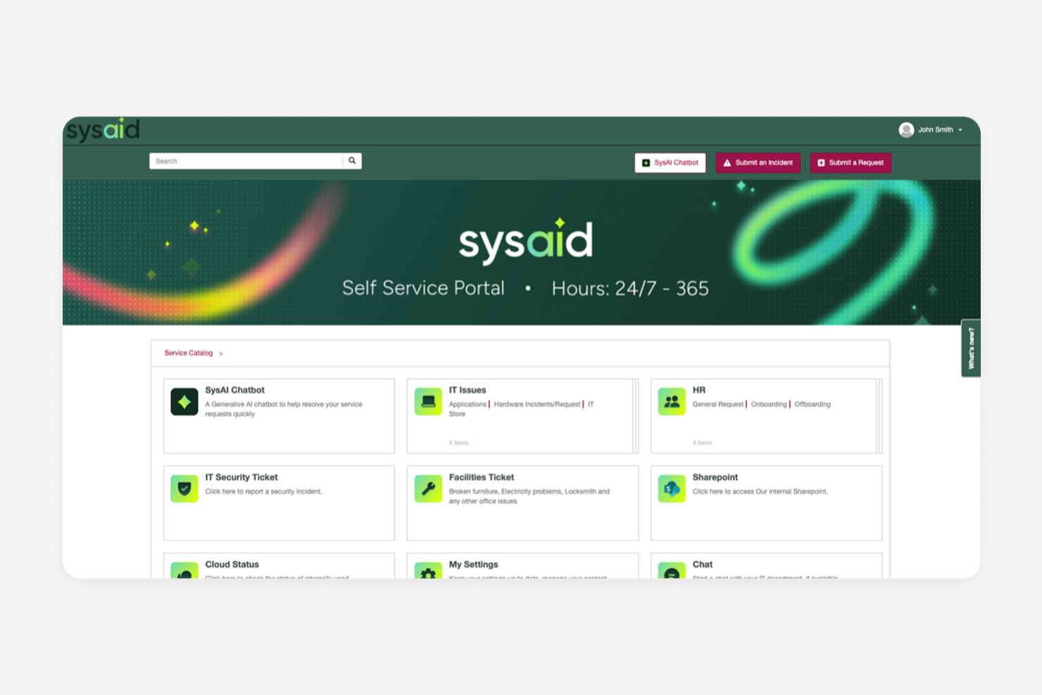 SysAid screenshot - 10 beste enterprise-helpdesksoftware van 2026