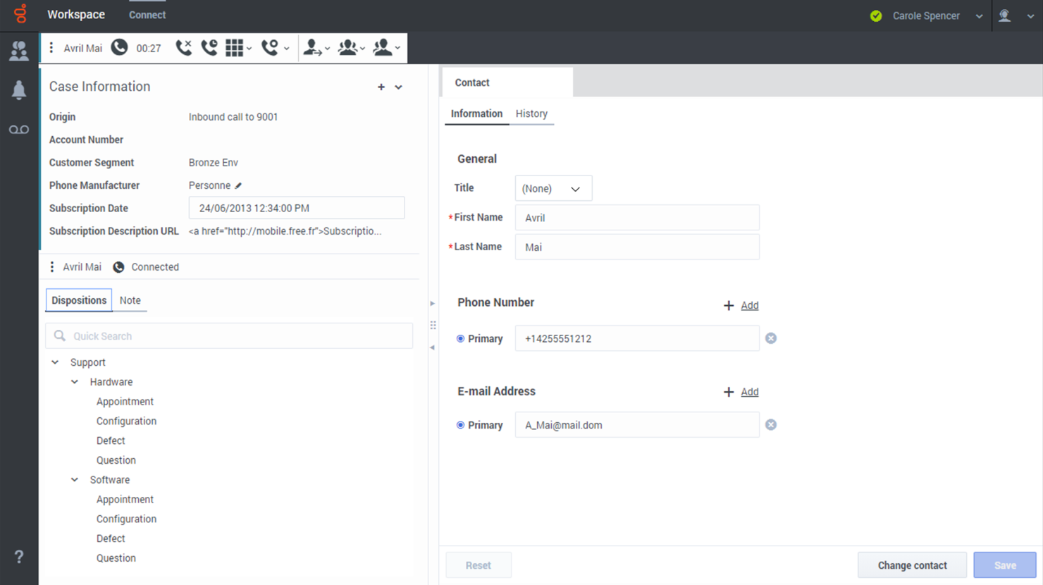 Genesys screenshot - 10 beste software voor desktops van callcenteragents voor 2026