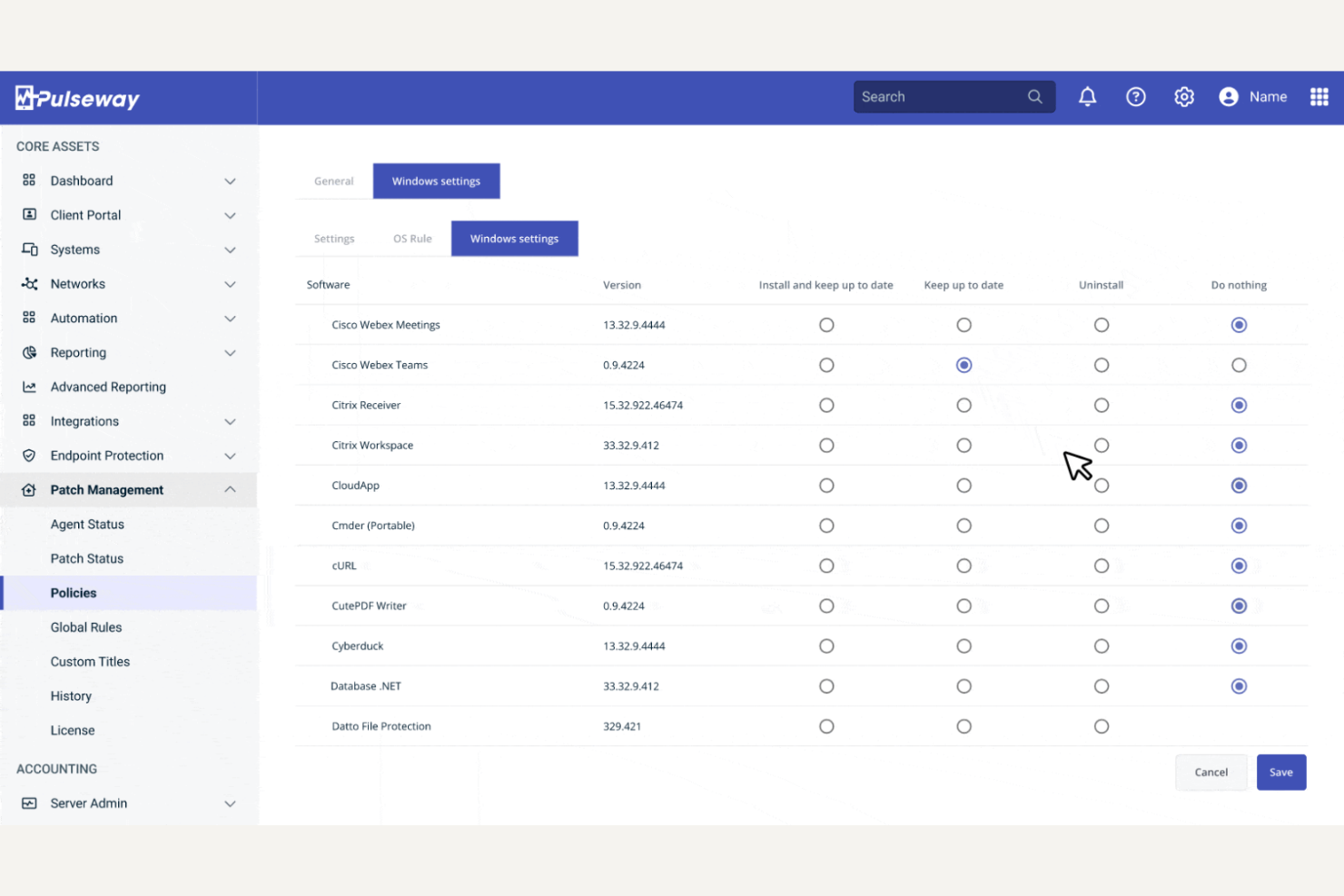 Pulseway screenshot - 10 alternativas a NinjaOne que debes considerar para la gestión de TI en 2026