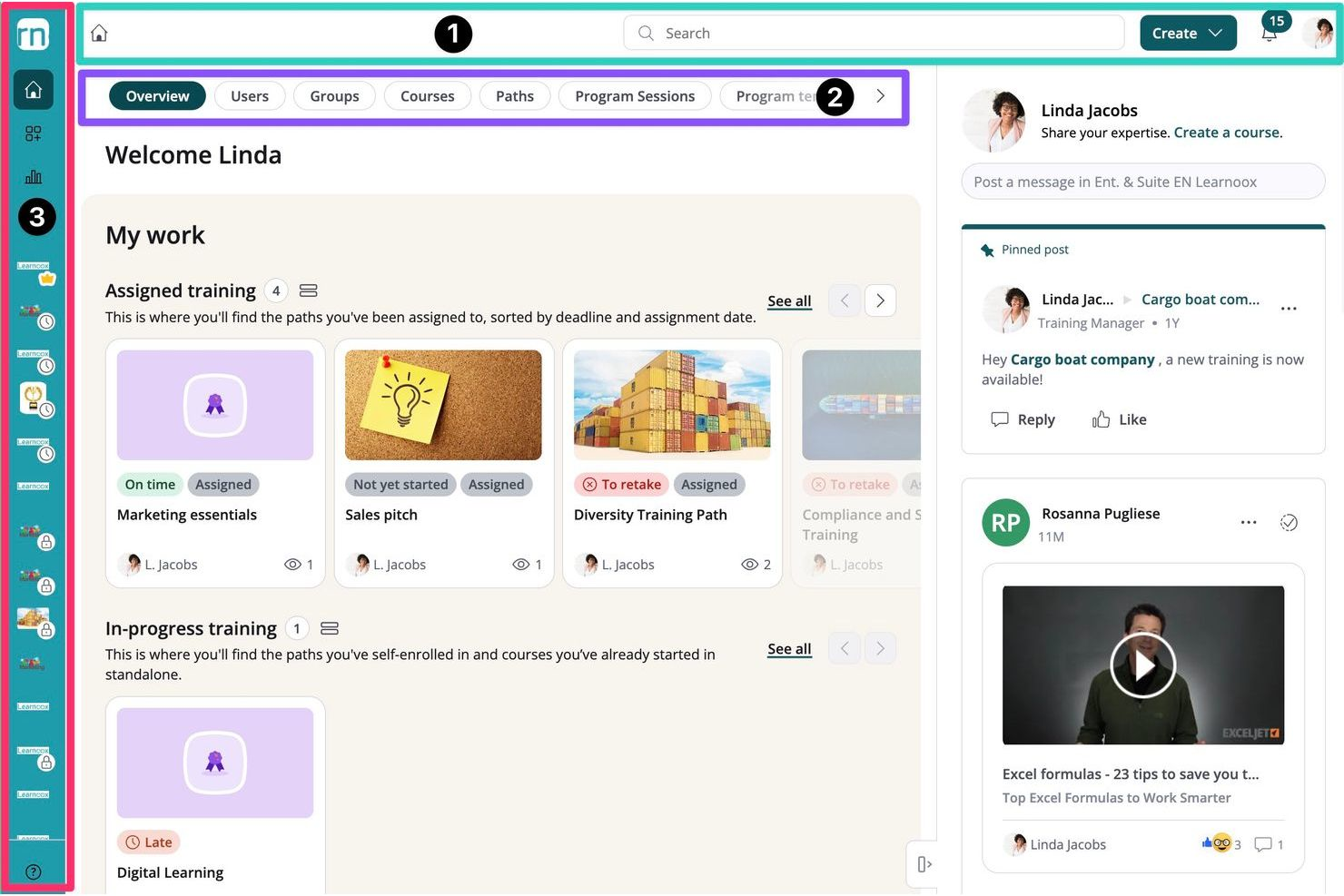 360Learning screenshot - 10 bästa alternativen till Docebo 2026