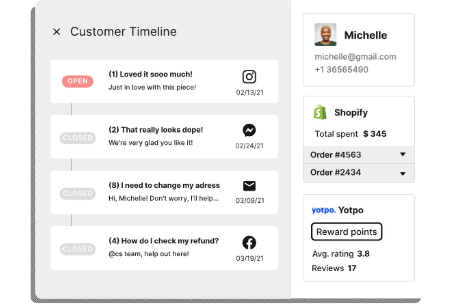 Gorgias screenshot - 10 bästa alternativen till Odoo 2026