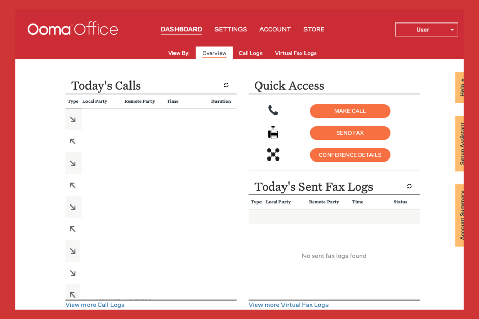 Ooma Office screenshot - 10 meilleures alternatives à RingCentral examinées en 2026