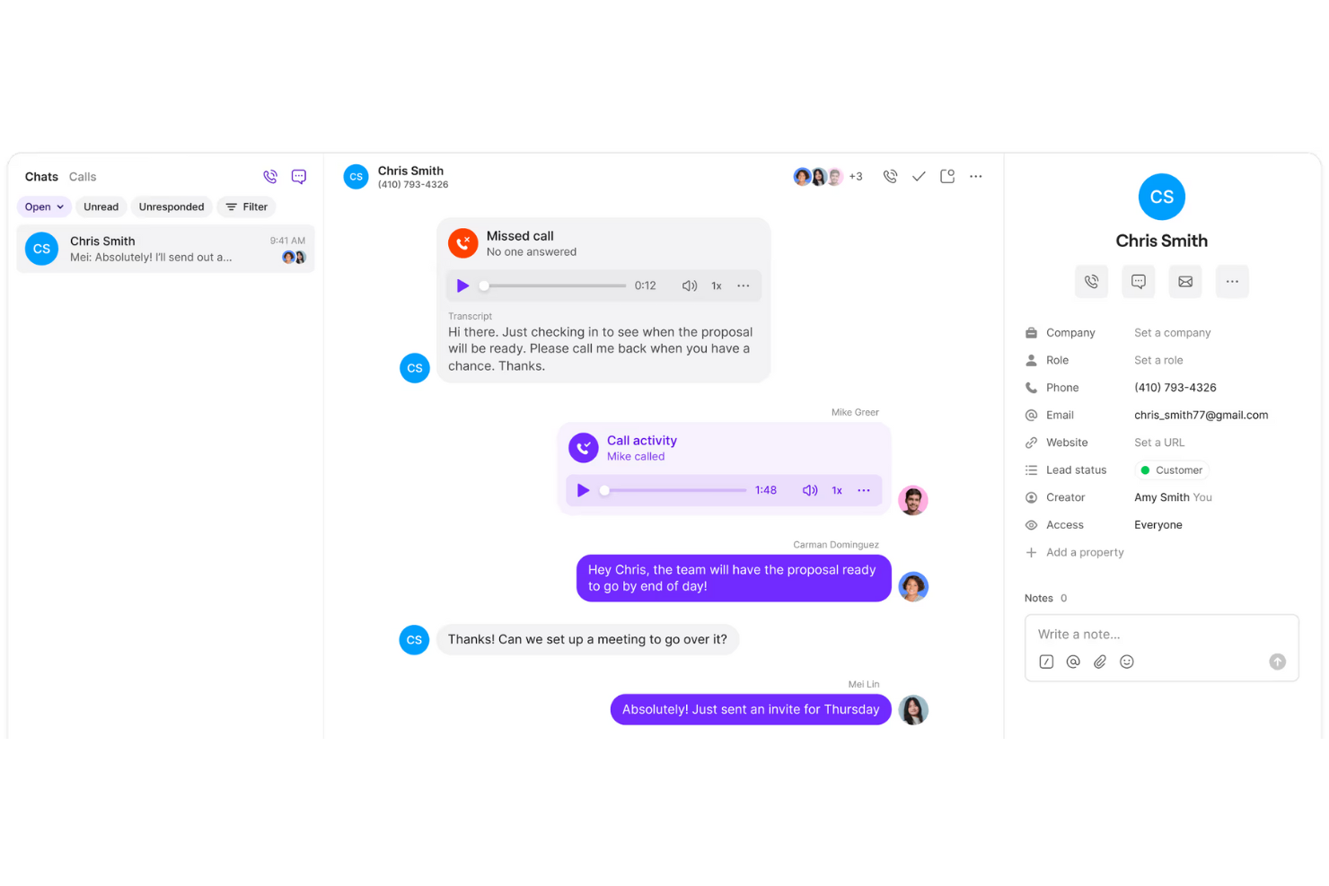 Quo screenshot - Las 10 mejores alternativas a Dialpad analizadas en 2026