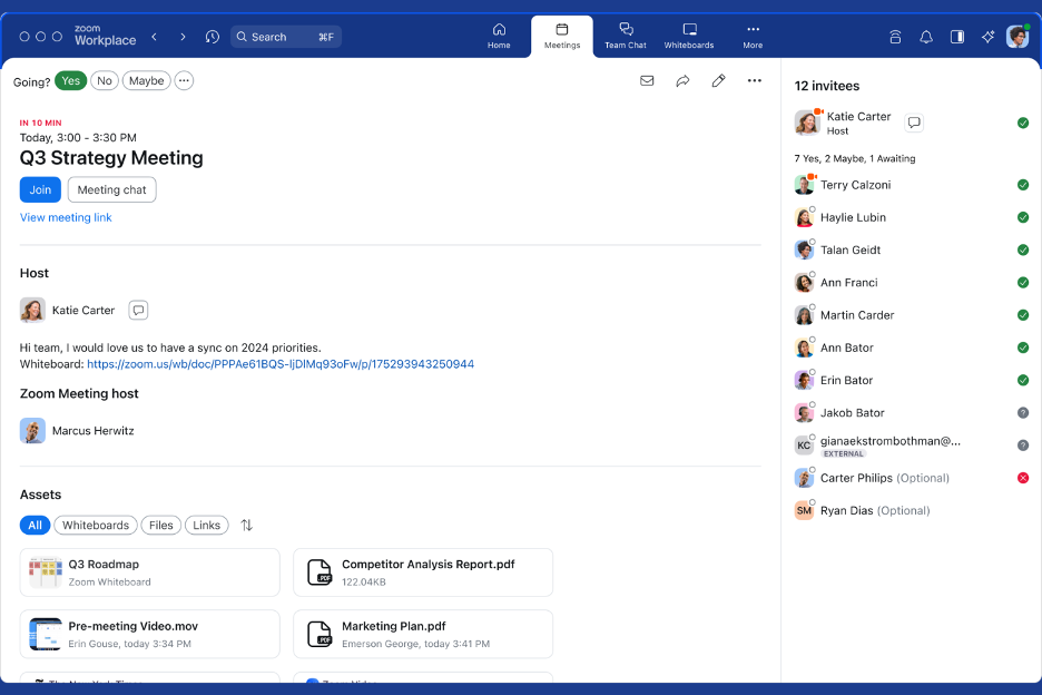 Zoom screenshot - 10 beste alternatieven voor Dialpad beoordeeld in 2026
