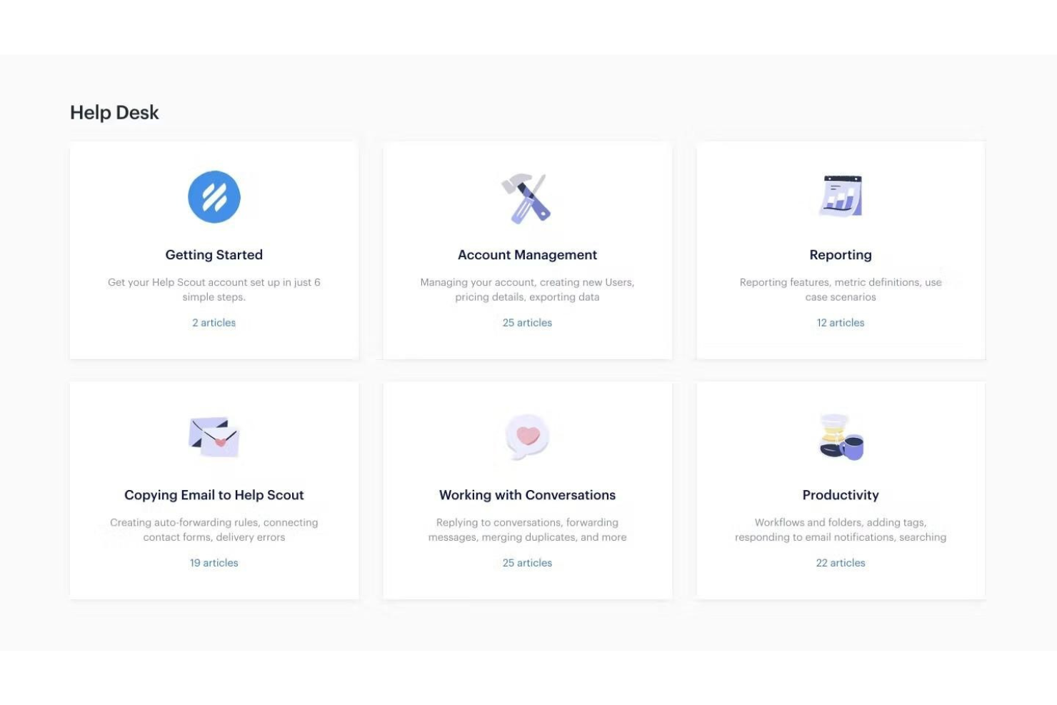 Help Scout screenshot - 20 Best Helpdesk Knowledge Bases of 2026: Compared