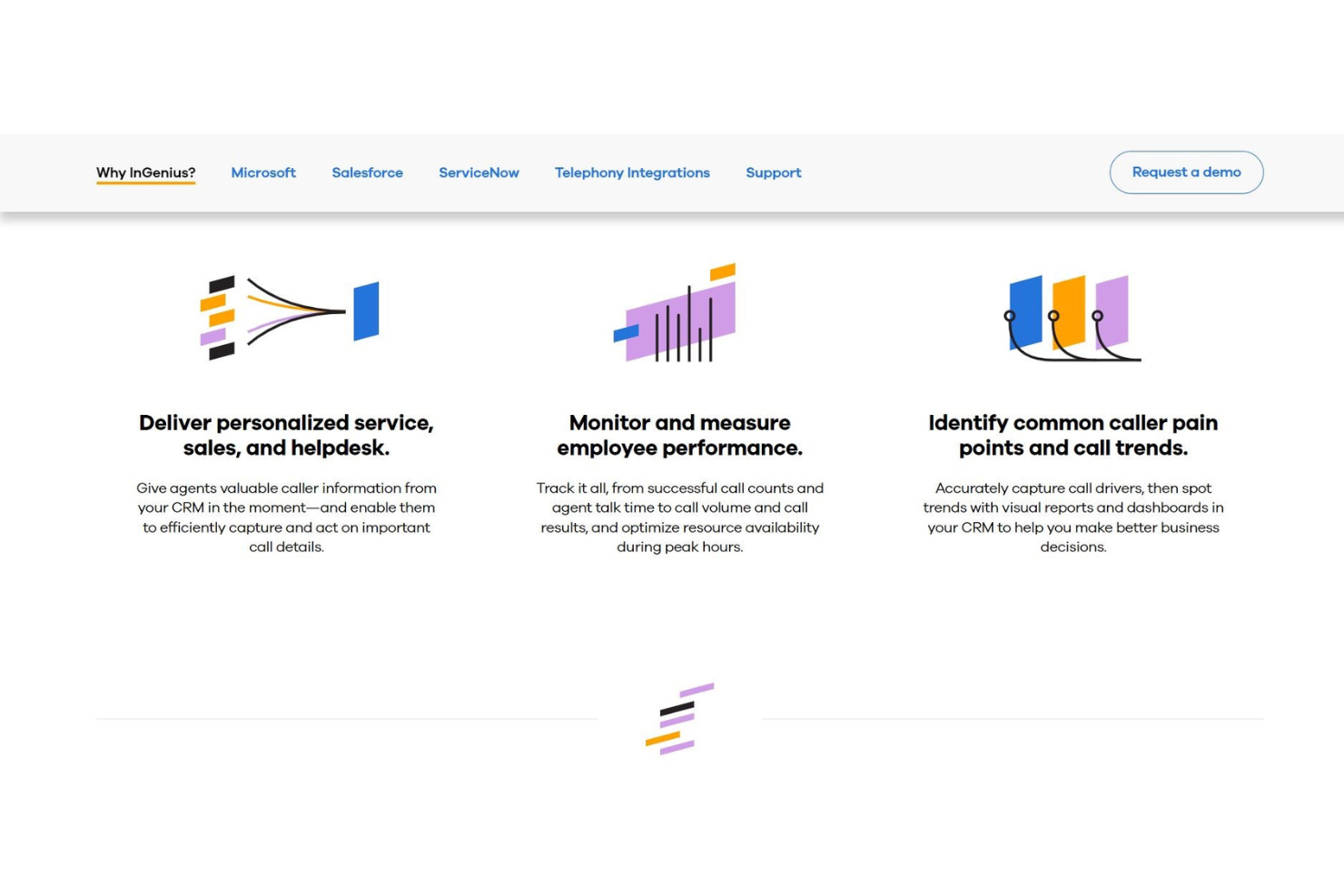 InGenius screenshot - 20 Meilleurs Logiciels de Centre d’Appels pour Petites Entreprises en 2026