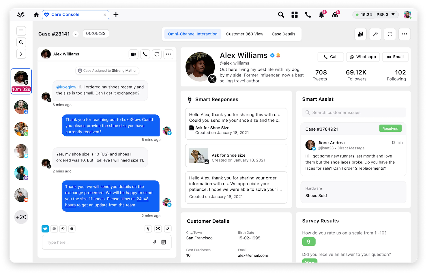 Sprinklr Service screenshot - 10 Best Customer Engagement Platforms Reviewed for 2026