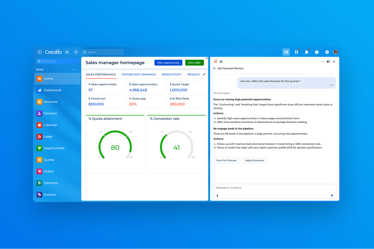 Creatio CRM screenshot - 10 Best Customer Service Ticketing Software of 2026