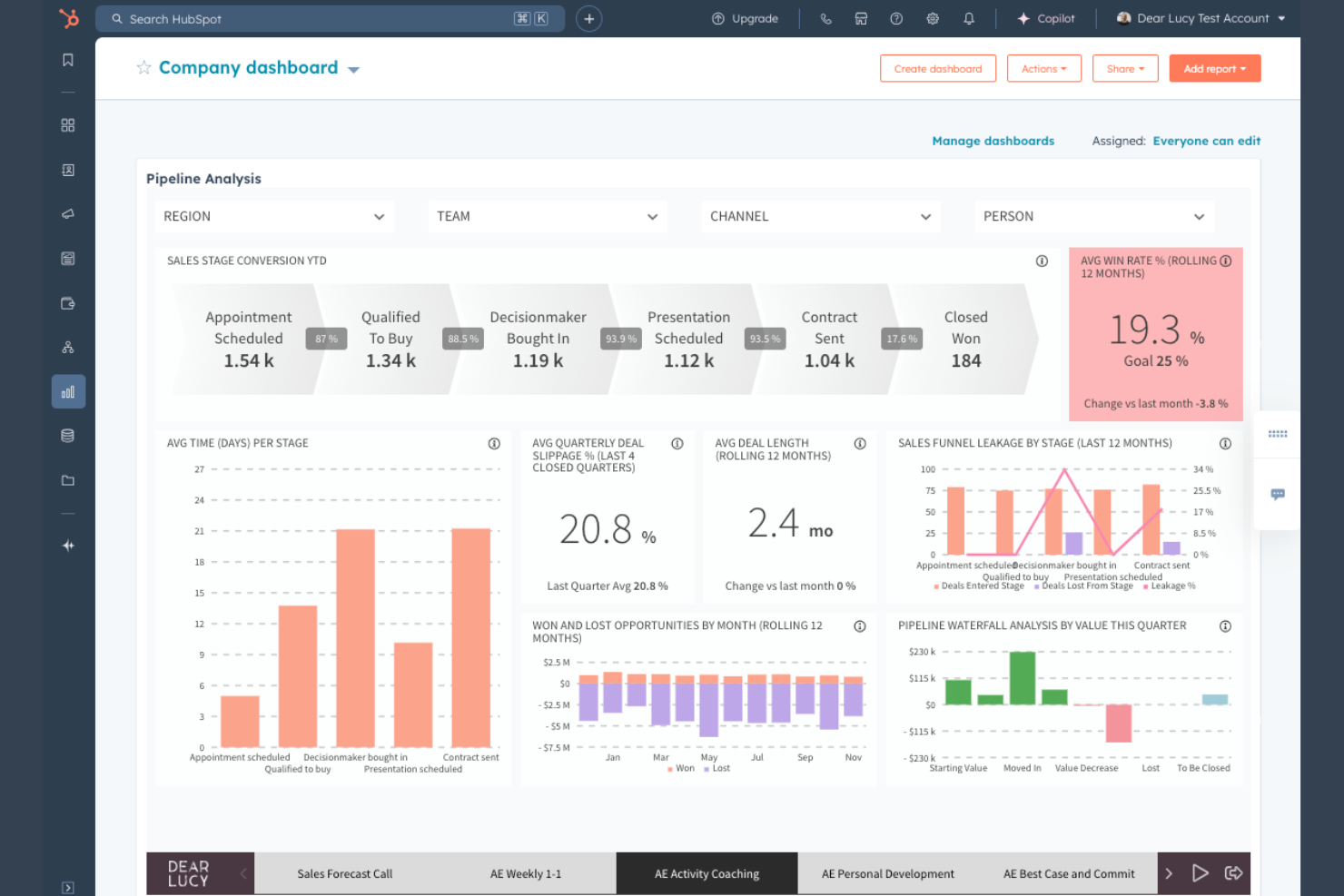 HubSpot screenshot - Le 10 migliori soluzioni software CRM per call center recensite nel 2026