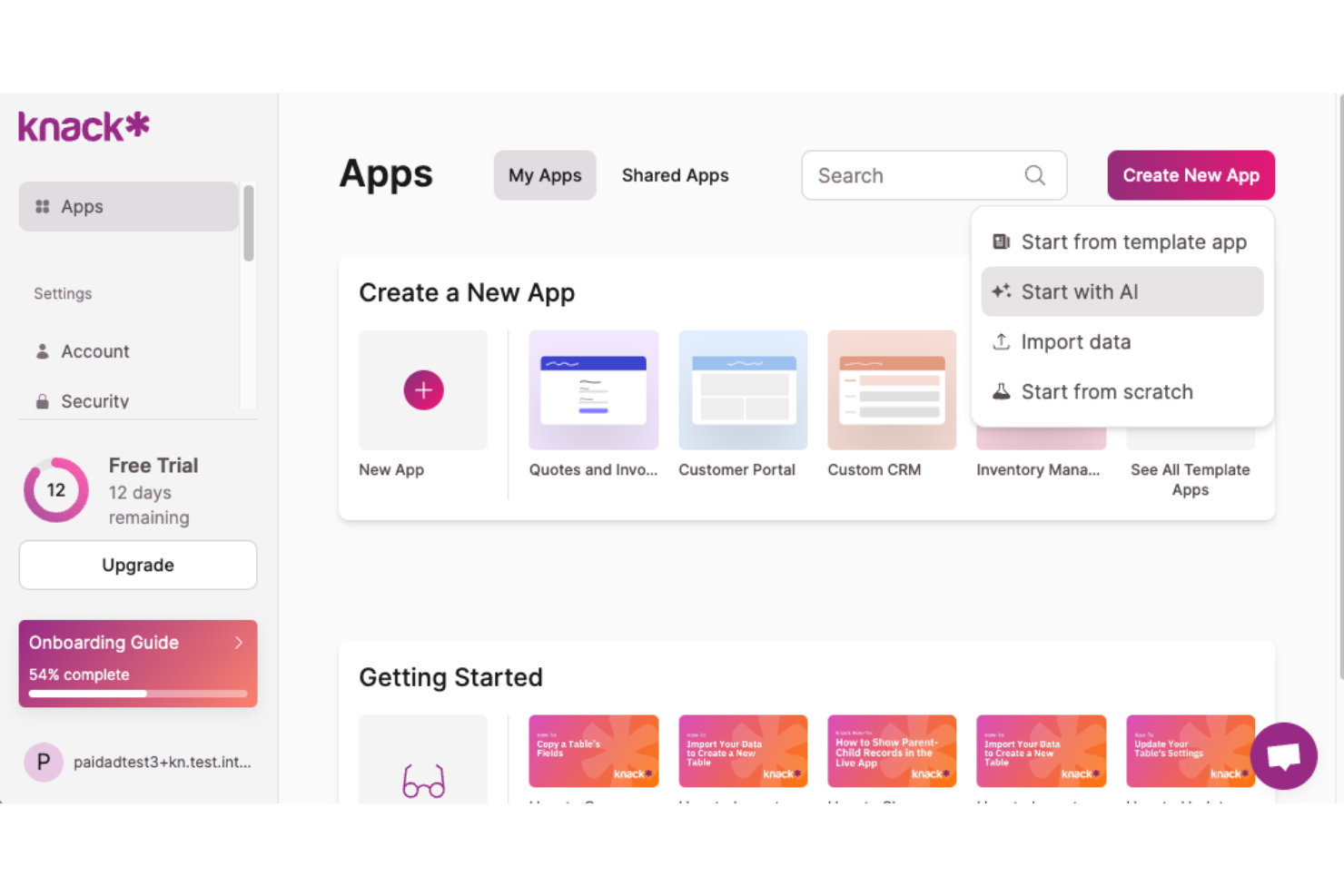 Knack screenshot - 24 Best Customer Self-Service Software in 2026