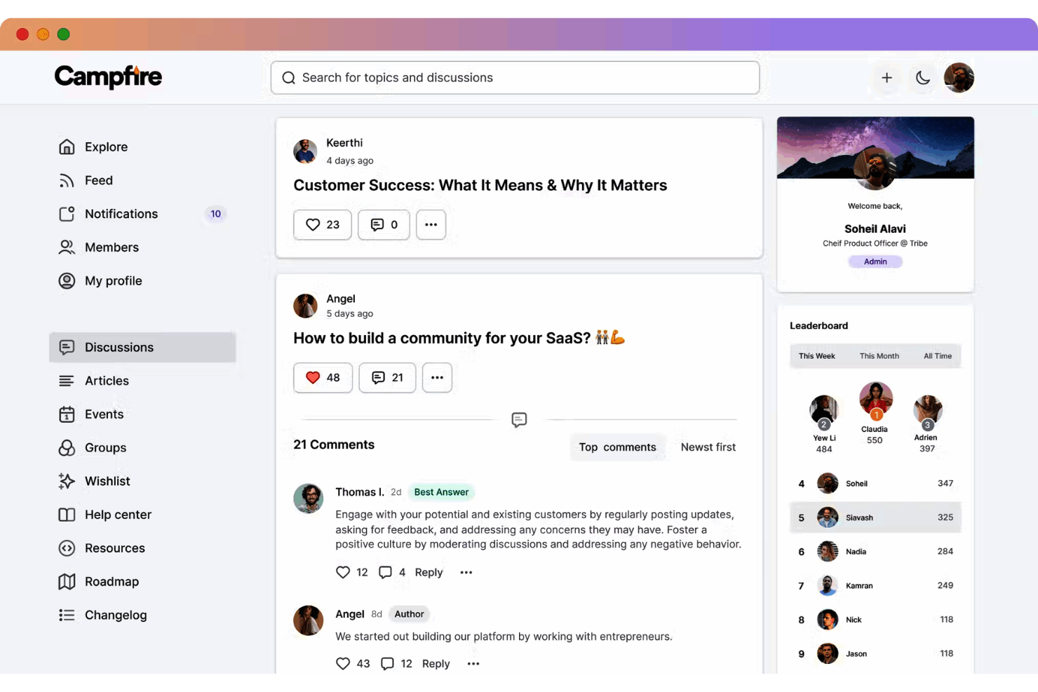 Bettermode screenshot - 22 Best Customer Self-Service Software Reviewed in 2026