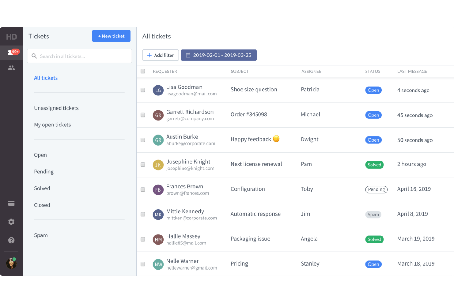 HelpDesk screenshot - 26 Best Automated Help Desk Software Reviewed in 2026