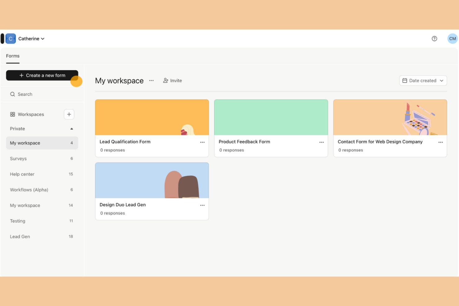 Typeform screenshot - 21 Best Formstack Alternatives Picked for 2026