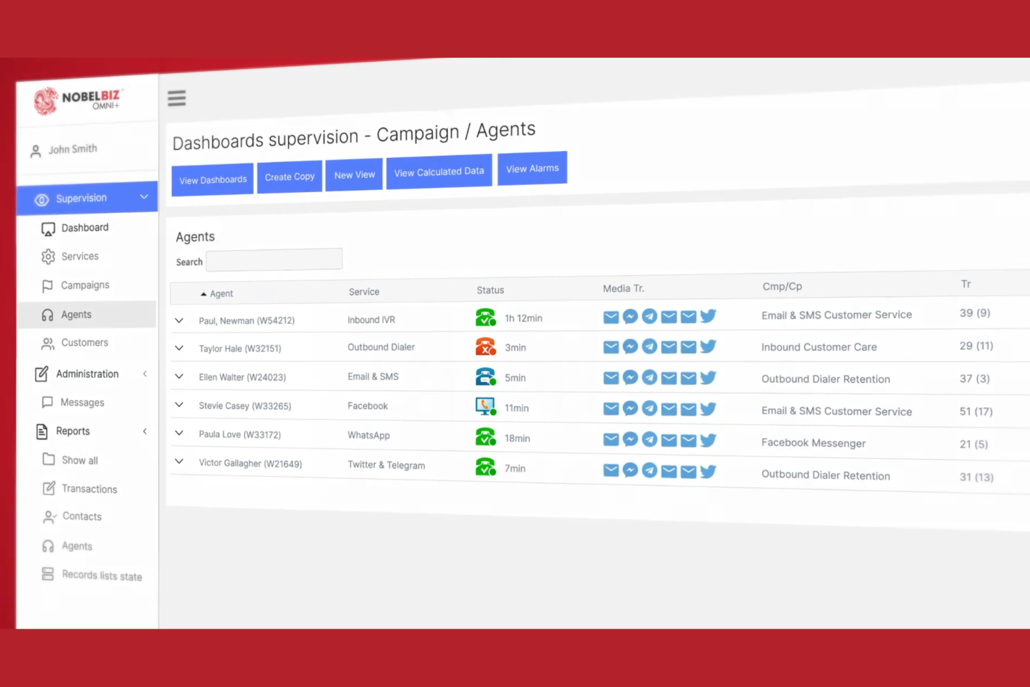 NobelBiz screenshot - 18 Talkdesk Alternatives for 2026