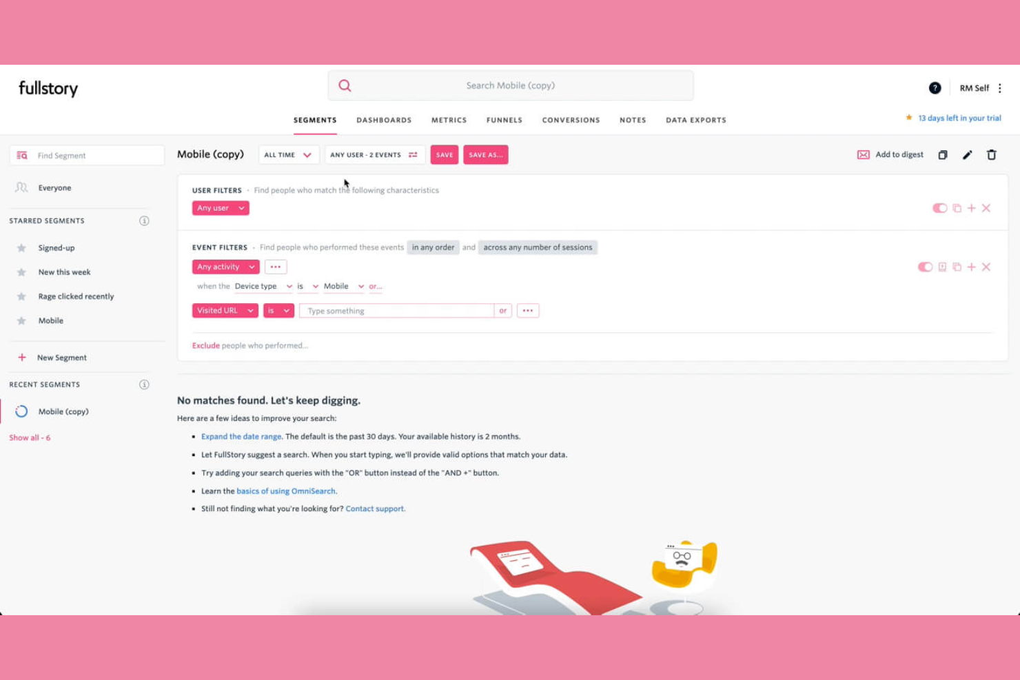 Fullstory screenshot - 13 Best Pendo Alternatives Reviewed for 2026