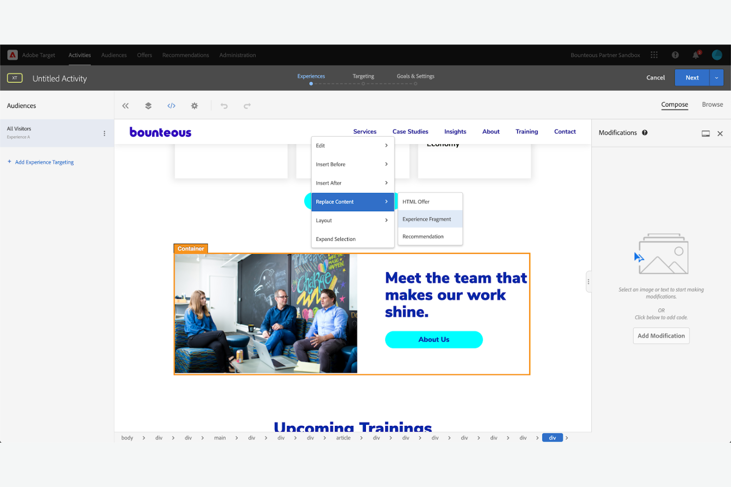 Adobe Target screenshot - 12 Best Optimizely Alternatives in 2026