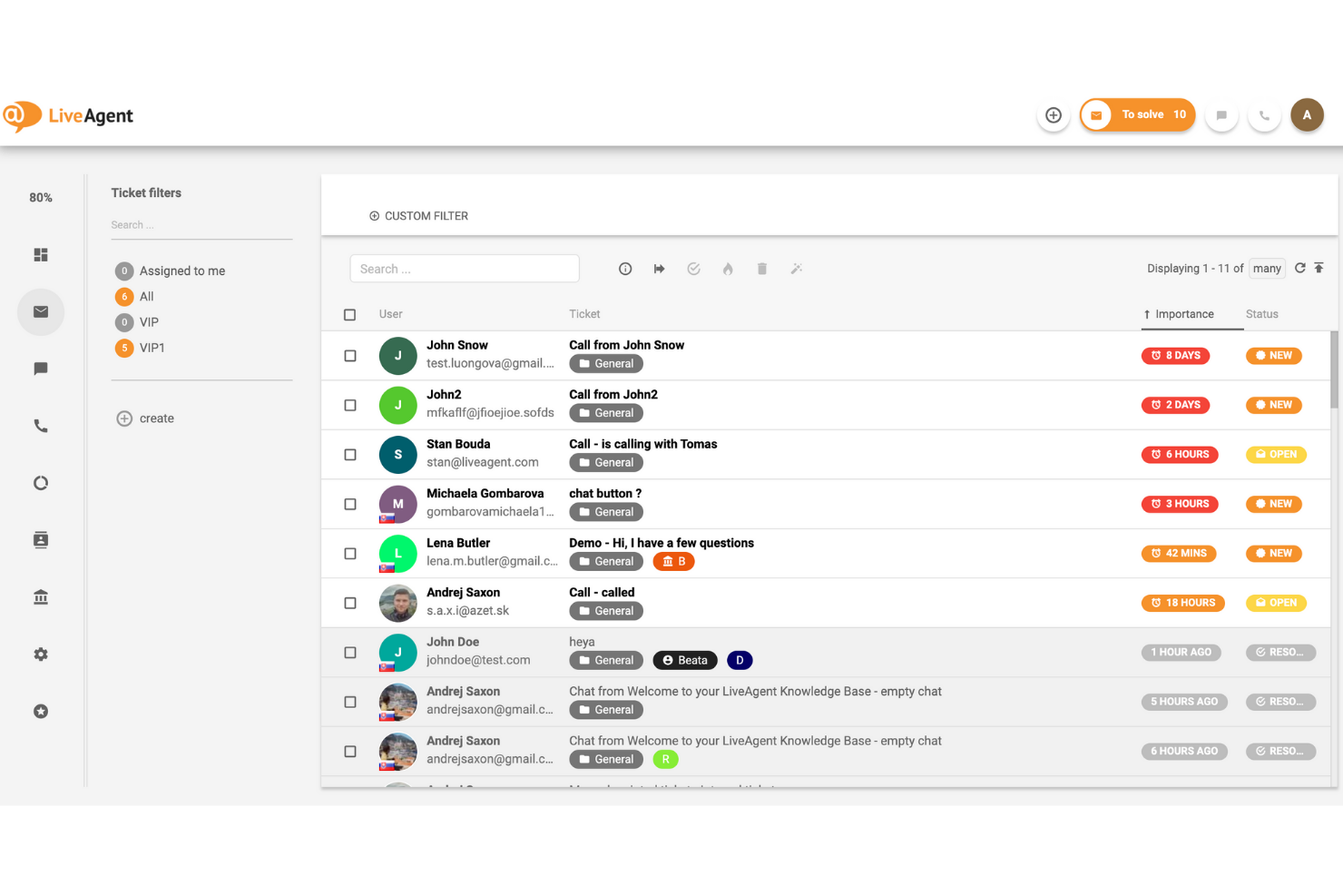 LiveAgent screenshot - 14 Best Freshworks Competitors in 2026