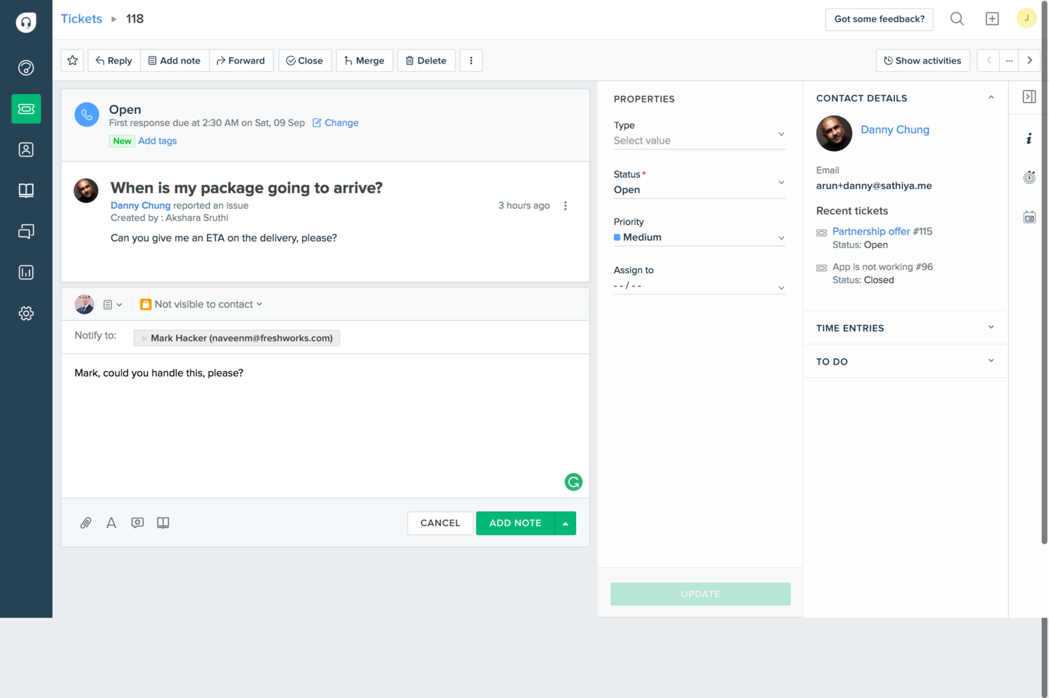 Freshdesk screenshot - 20 Best CX Platforms For Better Customer Experiences 2026