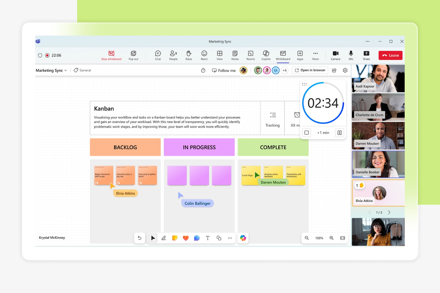 Microsoft Whiteboard screenshot - 15 Miro Alternatives Picked for 2026 for Team Collaboration and Creativity