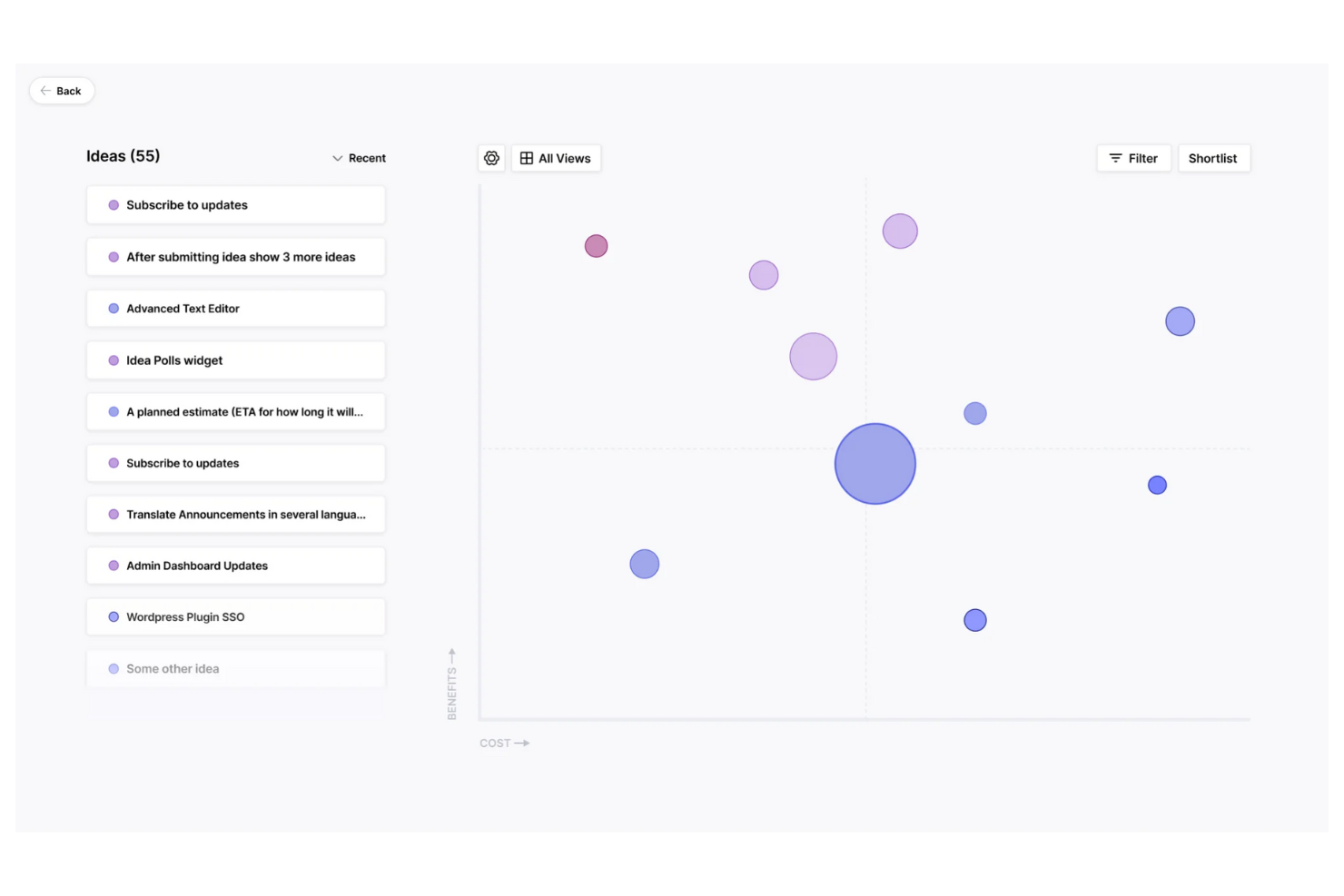 Frill screenshot - 20 Canny Alternatives Picked for 2026
