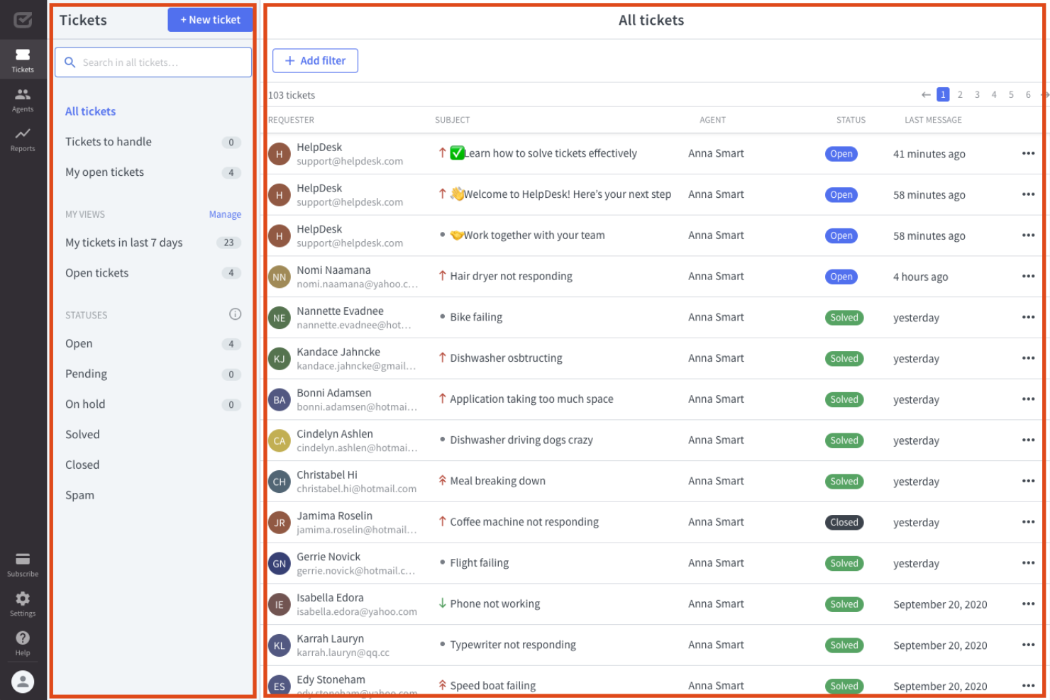 HelpDesk offers simple ticketing and automation for fast support setup.
