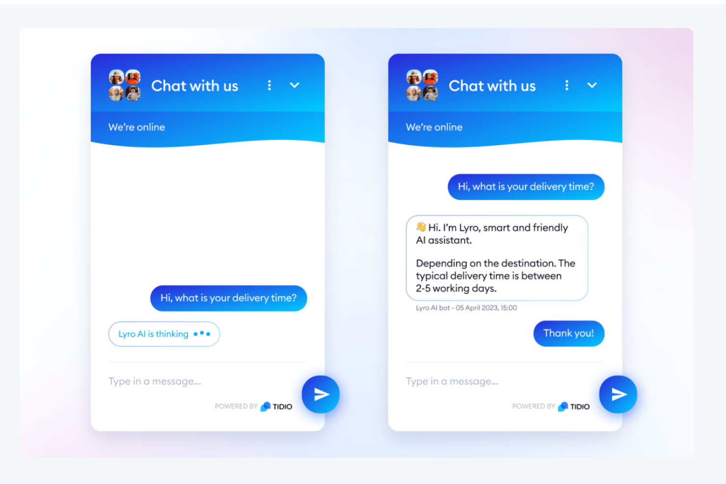 Tidio is an AI chatbot and live chat tool for automating customer support.