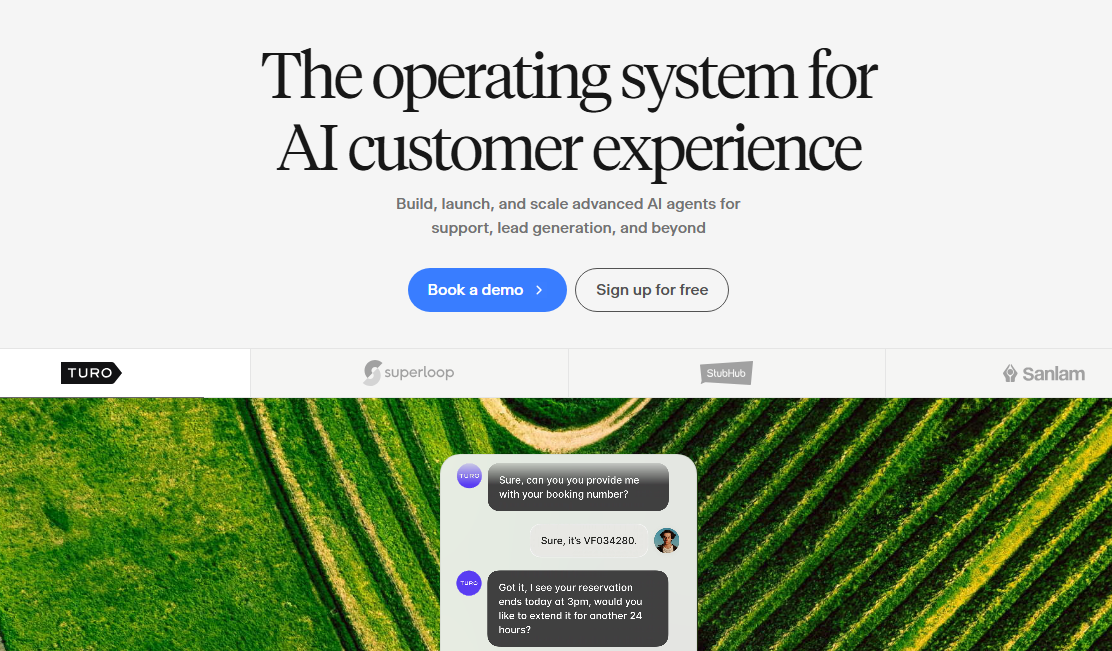 Voiceflow automates call center workflows with AI-driven conversations.