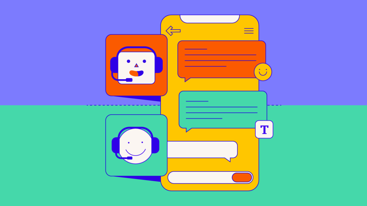 chatbot vs livechat featured image