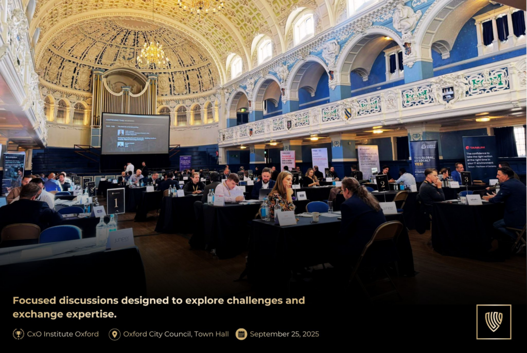 Focused discussions at the CxO Institute Conference