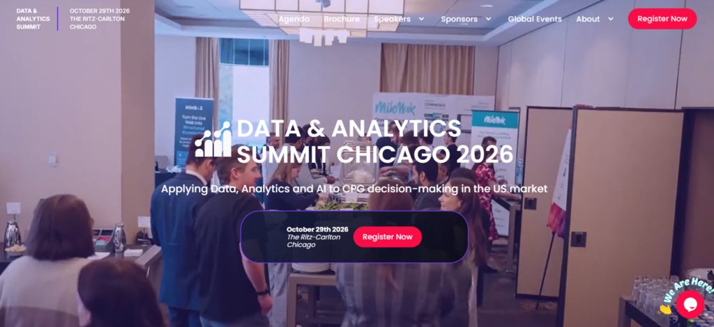 Landing page del Data & Analytics Summit Chicago 2026