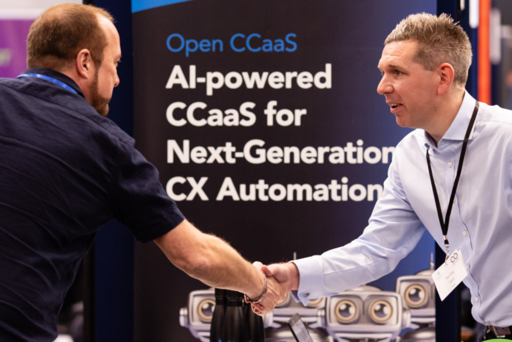 One-on-one meeting session at the Contact Centre & Customer Services Summit 2024