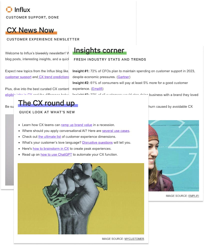 The CX News Now newsletter