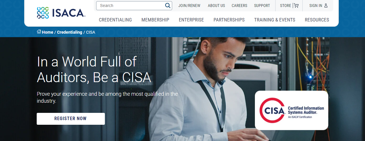 Certified Information Systems Auditor (CISA), a help desk certification