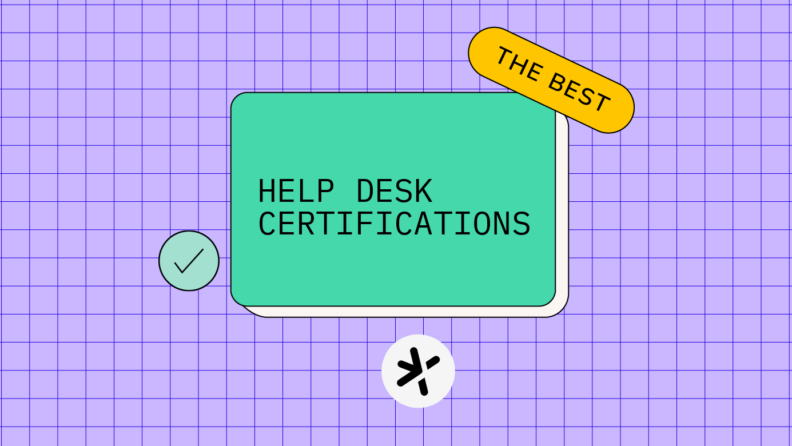 Help desk certifications generic best of