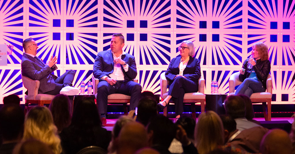 An engaging panel discussion at the Franchise Customer Experience Conference