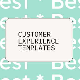 Customer experience templates generic best of 47372