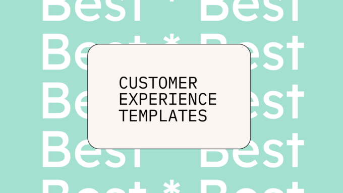 Customer experience templates generic best of 47372