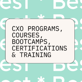 Cxo programs courses bootcamps certifications training generic best of 73158