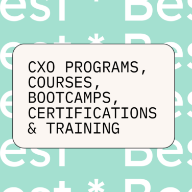 Cxo programs courses bootcamps certifications training generic best of 73158