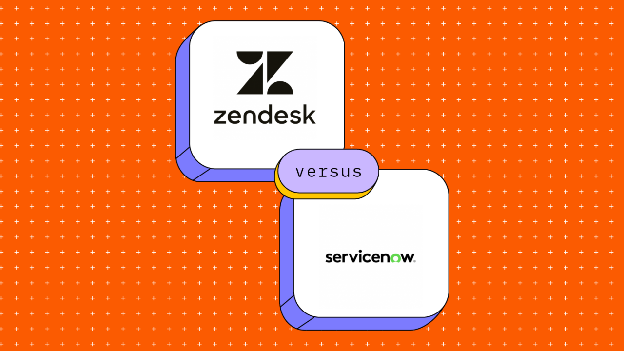 Zendesk Versus Servicenow customer service management 56336