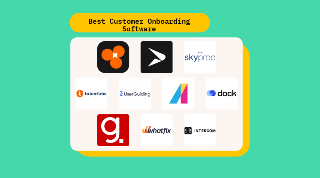 Logotipos de los mejores softwares de onboarding de clientes 55464