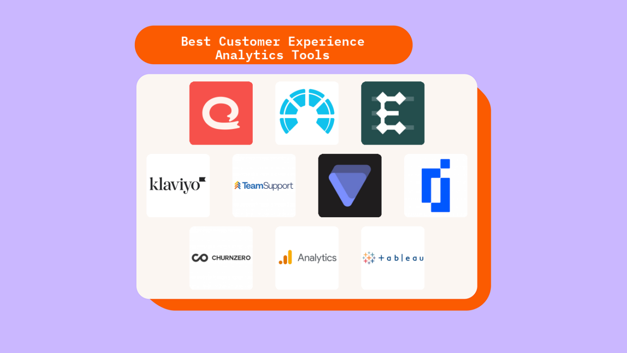 Best Best Customer Experience Analytics Tools logos 40984